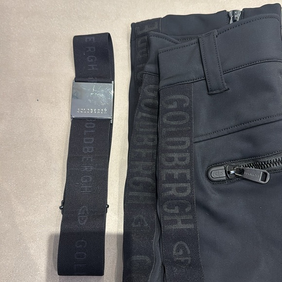 Goldbergh Pippa Rocky Ski Pants Black Size 4 Long - Picture 14 of 17
